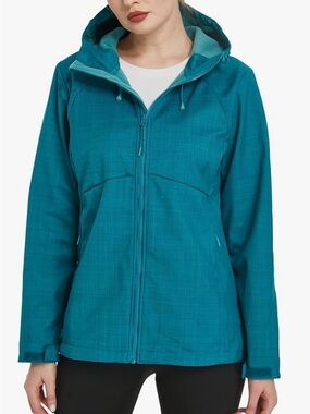 Women's Fleece Lined Softshell Waterproof Jacket - size Small